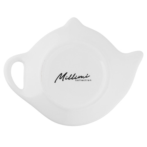 MILLIMI Гранат Подставка под чайный пакетик, 12х9х1,5см, керамика MILLIMI