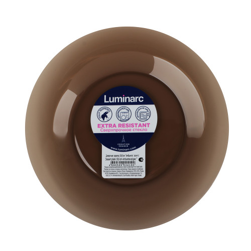 Luminarc Эклипс Амбьянте Тарелка десертная 19,6см, дымчатое стекло, арт. L5087 Luminarc