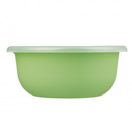 Миска Modena 2,1л с крышкой, пластик, 2 цвета