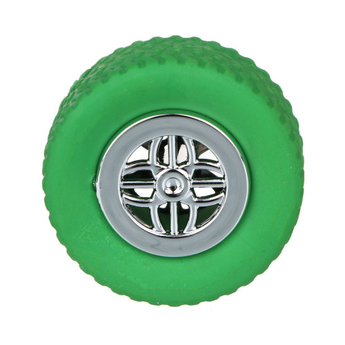 Ластик фигурный в форме колеса, ТПР, 3,6х3,6х1,5 см, 3 цвета (производитель не указан)