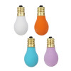 Ластик фигурный в форме лампочки, ТПР, 4 цвета, 4,3х2х2 см (производитель не указан)