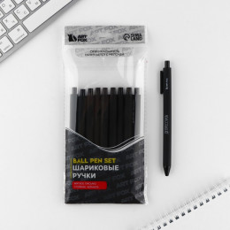 Ручка пластик автоматическая 0,7 мм МИКС надписей «18+»