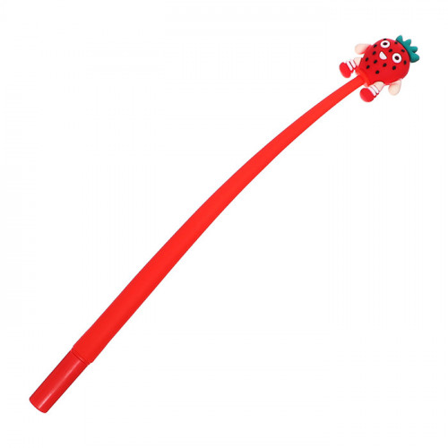 Ручка - прикол гелевая «Фрукты», синий стержень, МИКС Calligrata
