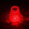 Фигурка световая RISALUX «Фужер череп: Хэллоуин», LED-ночник, 1 Вт, от батареек LR41, оранжевый, 6×5×5 см RISALUX