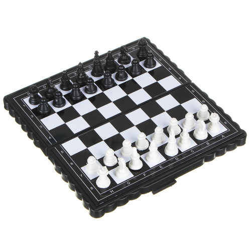 LDGames Шахматы магнитные дорожные 13х13см, пластик, металл, A001 LDGames