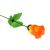 LADECOR Цветок искусственный роза, 35-40 см, пластик, 4 цвета (производитель не указан)