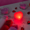 Светильник LED "Сердечко", 7x7 см, пластик, цвет красный (производитель не указан)