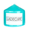 LADECOR Нежность, Свеча столбик, цвет тиффани, 2 цвета (1/3), 6,8x7 см LADECOR