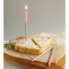 FNtastic Свечи для торта 6шт, перламутр-градиент, парафин, 2 цвета FNtastic